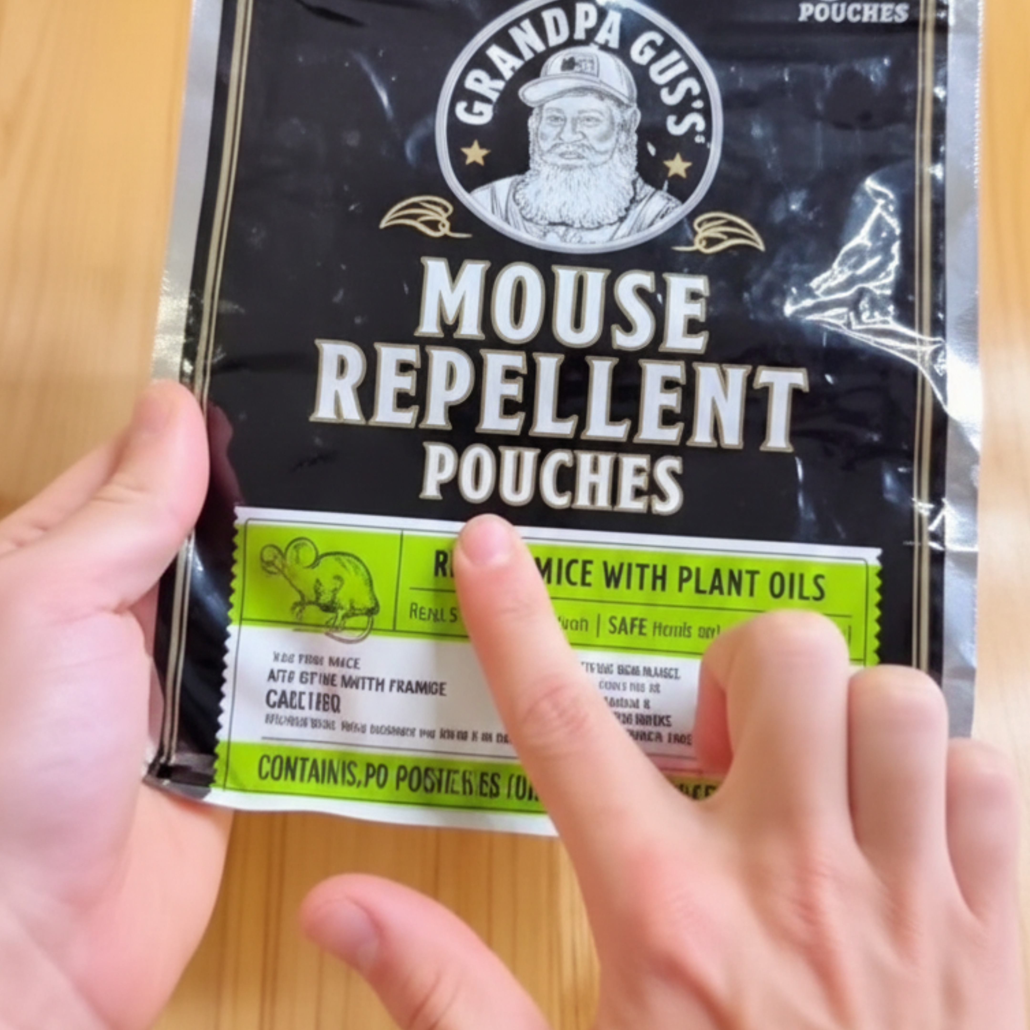 Grandpa Gus's Mouse Repellant reviews Natalie T.